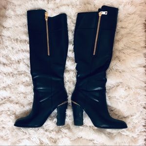 Metallic Detail Aldo Boots